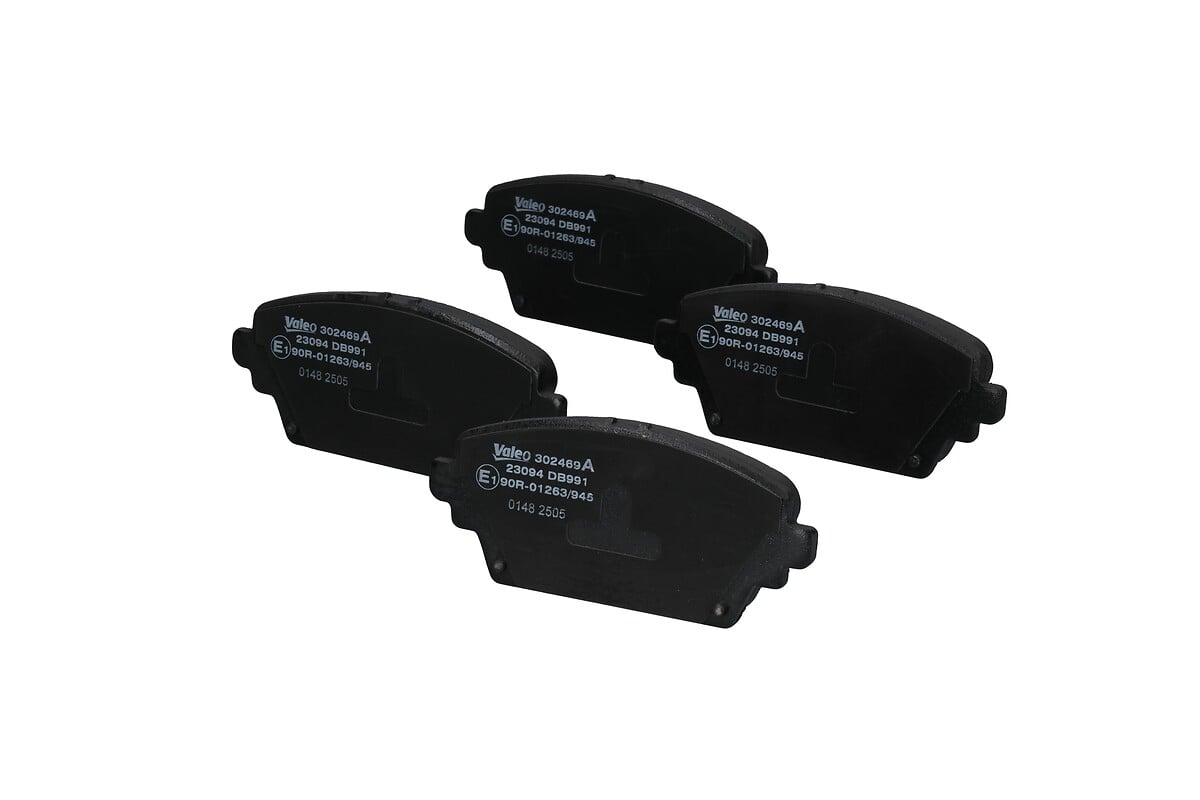 Jeu de 4 plaquettes de frein VALEO ref. 302469A